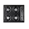 Summit 24in Wide 4-Burner Gas Cooktop TNL03P - alternate 1