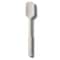 Oxo Good Grips Spatula Spoon, 2-5/16 in W Blade, 11-3/4 in OAL, Silicone Blade, Black/White 11280600 - alternate 1