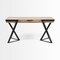 Homeroots 60" Brown and Black Writing Desk 380231 - alternate 9