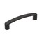 Amerock Rift 3-3/4 inch (96mm) Center-to-Center Matte Black Cabinet Pull, 10PK 10VMP36899FB - alternate 1