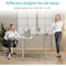 Simple Deluxe Electric Standing Desk, Adjustable Height Stand up Desk, 24x48 Inches Sit Stand up Desk with Cable 3A88TDESKP4824V3WHT - alternate 7