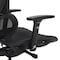 Regency Omega Mesh O-2 Tech Ergonomic Management Office Chair with Headrest/Adjustable Lumbar Support, Blk OMG002BK - alternate 7