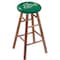 Holland Bar Stool Co Maple Bar Stool, Medium Finish, South Florida Seat RC30MSMed - alternate 1