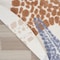 Homeroots 5' Ivory Yellow Orange And Green Round Starfish Indoor Outdoor Area Rug 546878 - alternate 8
