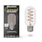 Bulbrite 4 Watt Dimmable Antique Nostalgic Curved Filament T14 Medium E26 LED Bulb, 2 PK 861402 - alternate 7