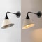 Jonathan Y Croydon 9.63" 1-Light Farmhouse Industrial Iron LED Gooseneck Arm Outdoor Sconce, Matte Almond JYL7612J - alternate 7