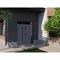 Vdomdoors Front Exterior Prehung Aluminum Double Doors Ronex1011 Grey 1 Sidelight Mirrored Clear Glass Entry RONEX1011DEXD-GRE-W72+12xH80-RH-I - alternate 3