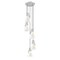 Z-Lite Aimie 5-Light Chandelier, 12 in W x 16 in H, Brushed Nickel 828P7-5R-BN - alternate 8