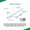 Beyond Led Technology T Grid Linear Light, 15 Watt, 1950 LM, Adj CCT 3000K/3500K/4000K/5000K/6500K, 4 ft, PC Lens, 8PK 157152 - alternate 8