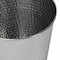 Happimess Axel Modern Minimalist Hammered Steel 2-Gallon Wastebasket, Polished Steel HPM1110E - alternate 6