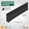 M-D Building Products 36 in. Black Aluminum and Vinyl Cinch Self-adhesive Door Sweep 11831 - alternate 7