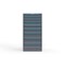 Strong Hold 9 drawer cabinet - (3x 3ft, 3x 5ft, 3x 7ft) - Blue accents - Keyed Different S3060-PPDAS-0903FS - alternate 1