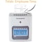 Nile Products Calculating Time Clock, Employees In/Out Time Tracker, Small Business Punch Pack Bundle Time Cards, Ribbon, Keys 4500PP - alternate 5