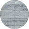 Homeroots 8' Blue And Gray Round Trellis Washable Indoor Outdoor Area Rug 616486 - alternate 7