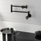 Kingston Brass Wall Mount Pot Filler Faucet, Oil Rubbed Bronze KS4105CG - alternate 6