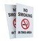 Signmission No Smoking In This Area, Plastic Signs Only 24 Inch x 36 Inch, Corrugated Plastic, 2PK CSB-2436-2PACK-No Smoking In This Area - alternate 1
