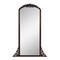 Homeroots 64" Brown Wood Framed Standing Mirror 565118 - alternate 1