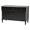 Baxton Studio Braith Farmhouse Black Spindle Wood Queen Size 4-Piece Bedroom Set 258-14204-14248-14246-14208-ZORO - alternate 7