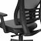 Office Star Products Ventilated Seating Vertical Mesh Back Chair, Black EM60930-U6 - alternate 7