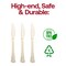 Smarty Had A Party Shiny Gold Glamour Cutlery Disposable Plastic Knives (600 Knives), 600PK 430G-KN-CASE - alternate 9