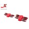 Tekton Phillips and Slotted Screwdriver Set w/Red Modular Organizers-4in Shanks, 10pc (#0-#3, 3-8mm) DWZ90116 - alternate 4