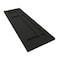 Ekena Millwork True Fit PVC San Juan Capistrano Mission Style Fixed Mount Shutters, Black, 18W x 45H, PR TFP001SJ18X045BL - alternate 9