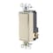 Leviton Decora Plus Rocker 3A Low Voltage Ivory 56021-2I - alternate 2