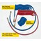 Mytee Products 4Pcs Air Brake Hose Assembly -15 ftw/40 in Pigtails End Air Line Kit for Semi Truck, 4PK MP-ABCA-17215-040x4 - alternate 8