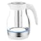 Brentwood Industries Glass 1.7 Liter Electric Kettle with Tea Infuser in White KT-1962W - alternate 7