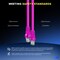 Maximm Cat6 Ethernet Cable 3ft 10Gbps 550MHz UTP, 20PK, Pink, 20PK CAT6CCA-3PN-20PK - alternate 5