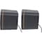 Manhattan - Strategic Manhattan Speaker System - 6 W RMS - Black - 90 Hz to 20 kHz - USB 161435 - alternate 11