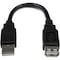 Startech.Com 6in USB 2.0 Ext Adapter Cable A to A M/F USBEXTAA6IN - alternate 1