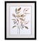 Homeroots Autumn Leaves II Espresso Framed Print Wall Art 484180 - alternate 4