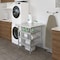 Amgood 30in D x 30in L Stainless Steel Table, Three Undershelves AMG WT-3030-3SH-Z - alternate 8