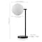 Jonathan Y Charles 20.5" Contemporary Modern Metal/Marble LED Table Lamp, Black JYL1000B - alternate 7