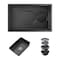 Homeroots 9in X 30in Black Stainless Steel Undermount Kitchen Sink 719947 - alternate 5