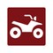 Sign Solutions Usa All-Terrain Trail (Symbol), 30 in W x Square, Aluminum Sign DUS12DWT3030RS-095 - alternate 1