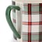 Martha Stewart Holiday Plaid 8 Piece 19 Ounce Stoneware Mug Set in Green 140731.01 - alternate 5