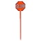 Stop-Lite Orange PVC Flagger Pole AD-610 - alternate 1