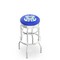 Holland Bar Stool Co 25" Chrome 2-Ring U.S. Coast Guard Swivel Bar Stool, Accent Ring L7C3C25CstGrd - alternate 1