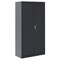 Sandusky Lee Janitorial Storage Cabinet, 66 in H, 30 in W, 18 in D, Swing, Keyed, Black, 4 Shelves VFC1301866-09 - alternate 4