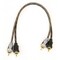 Deejay Led 1-Foot RCA to RCA Copper Audio Cable Entry Level TBHRCA1 - alternate 1