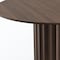 Homeroots 60" Brown Wood Pedestal Base Round Top Dining Table 720947 - alternate 5