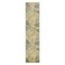 Homeroots 6' Green Yellow And Blue Palm Leaf Indoor Outdoor Runner Rug 548025 - alternate 1