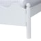 Baxton Studio Malaya Modern White Wood Full Platform Bed with Scalloped Edges 256-14019-ZORO - alternate 7