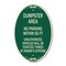 Signmission Dumpster Area Parking Rule Sign No Parking Wi, 12 In X 18 In Architectural, Heavy Gauge Aluminum A-OV-G-1218-24121 - alternate 1