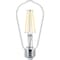 Signify Vintage 75W Equivalent Daylight ST19 Medium LED Decorative Light Bulb, 4PK 566430 - alternate 5