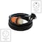 Ac Works Extension Cord, 25 ft, NEMA 14-50P to SS2-50R, 50A, 125/250V, STW 6/3+8/1, Power Indicator, ETL S1450M50-025G - alternate 6