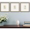 Homeroots Set Of Three Antique Botanical II Gold Framed Print Wall Art, 3PK 525895 - alternate 4