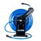 Blu Shield Tough-Tek 1/4in. x 100' Rubber Pressure Washing Hose Reel Single Arm with 6' Lead-in Hose TTPWR14100-NM - alternate 6